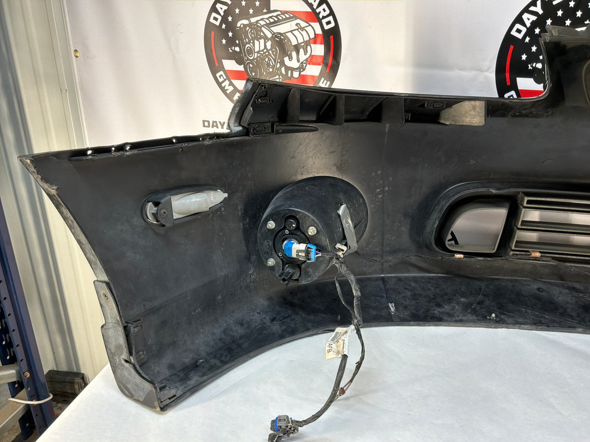 2005 Pontiac GTO SAP Complete Front Bumper Cover Fascia Black OEM