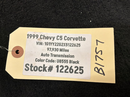 1999 Chevy C5 Corvette Complete Floor Carpet OEM