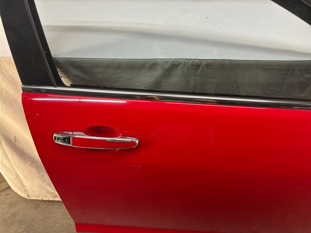 2008 Pontiac G8 GT RH Passenger Front Exterior Outside Door Red OEM