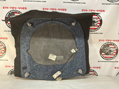 2011 Chevy Caprice PPV Spare Tire Trunk Cargo Compartment Carpet Cover Panel OEM