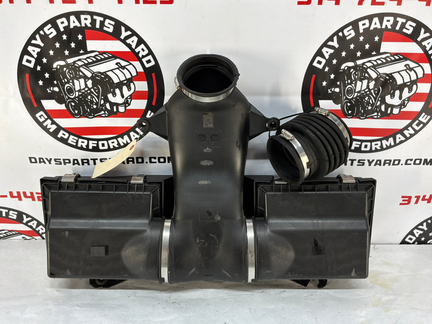 2007 C6 Corvette Convertible Air Cleaner Intake Bridge Duct w/ Filter BozOEM