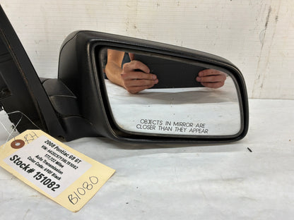 2008 Pontiac G8 GT RH Passenger Exterior Out Side Mirror Black OEM