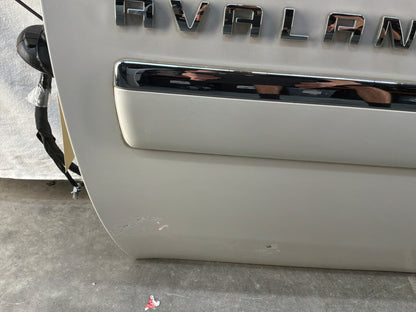 2012 Chevy Avalanche LH Driver Front Exterior Door White Assembly OEM