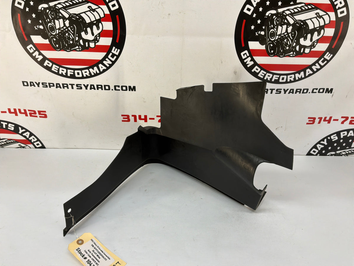 2002 Chevy C5 Corvette Convertible Battery Heat Shield Cover Panel OEM