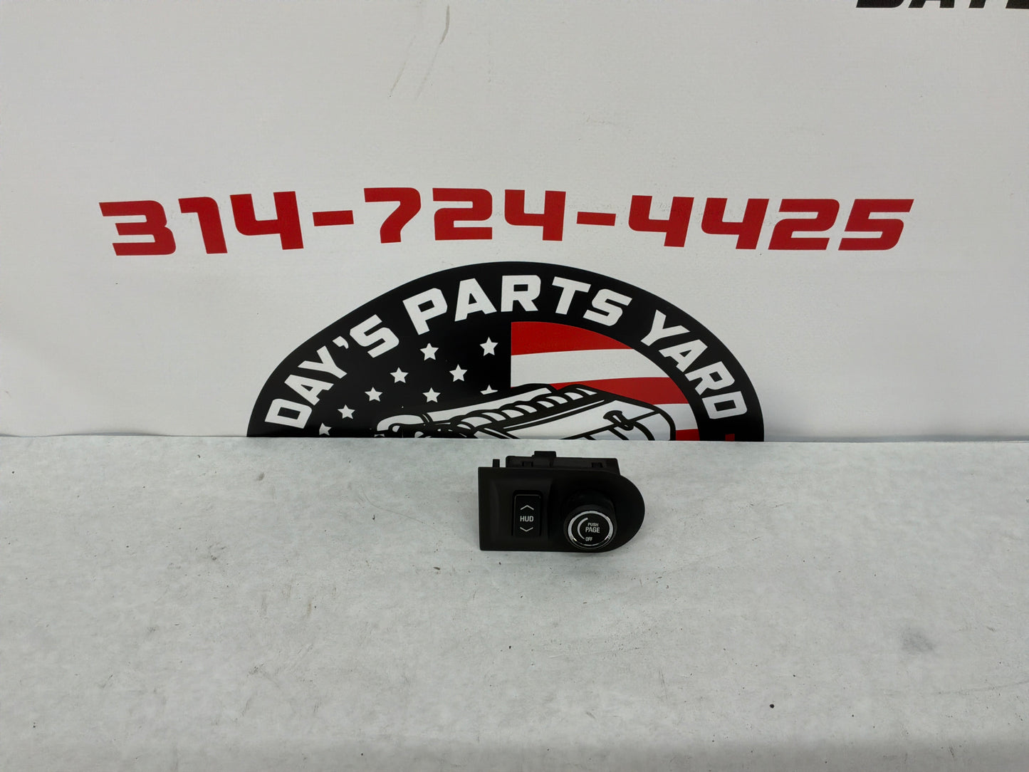 2013 Chevy Camaro 1LE Heads Up Display HUD Adjustment Switch OEM