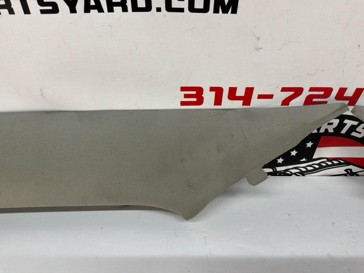 2009 Cadillac CTS-V RH & LH Interior A Pillar Windshield Trim Molding Panel OEM Light Titnum