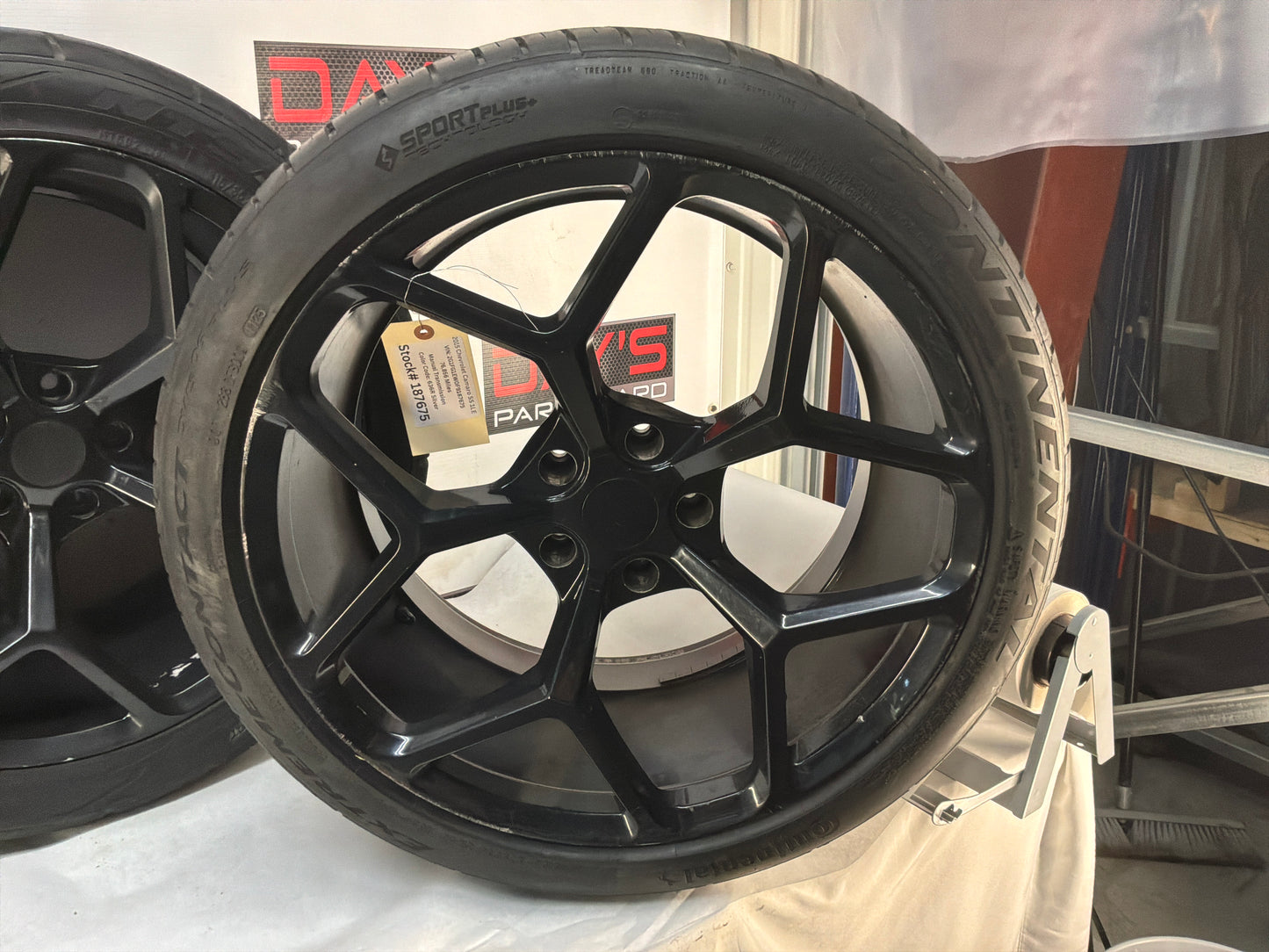 2015 Chevy Camaro SS 1LE Reproduction Z28 Wheels and Tires