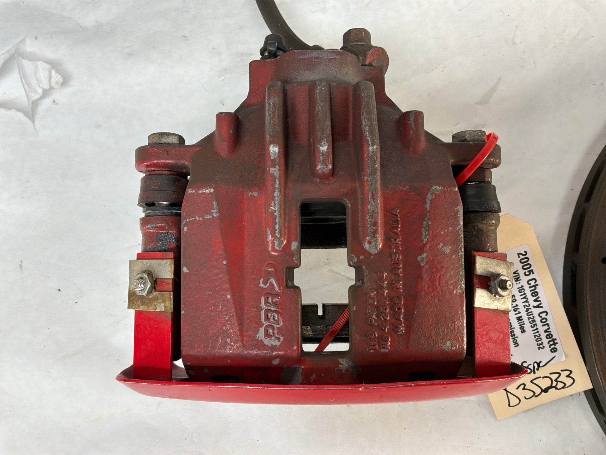 Front and rear PBR calipers w rotors - Day's Parts Yard