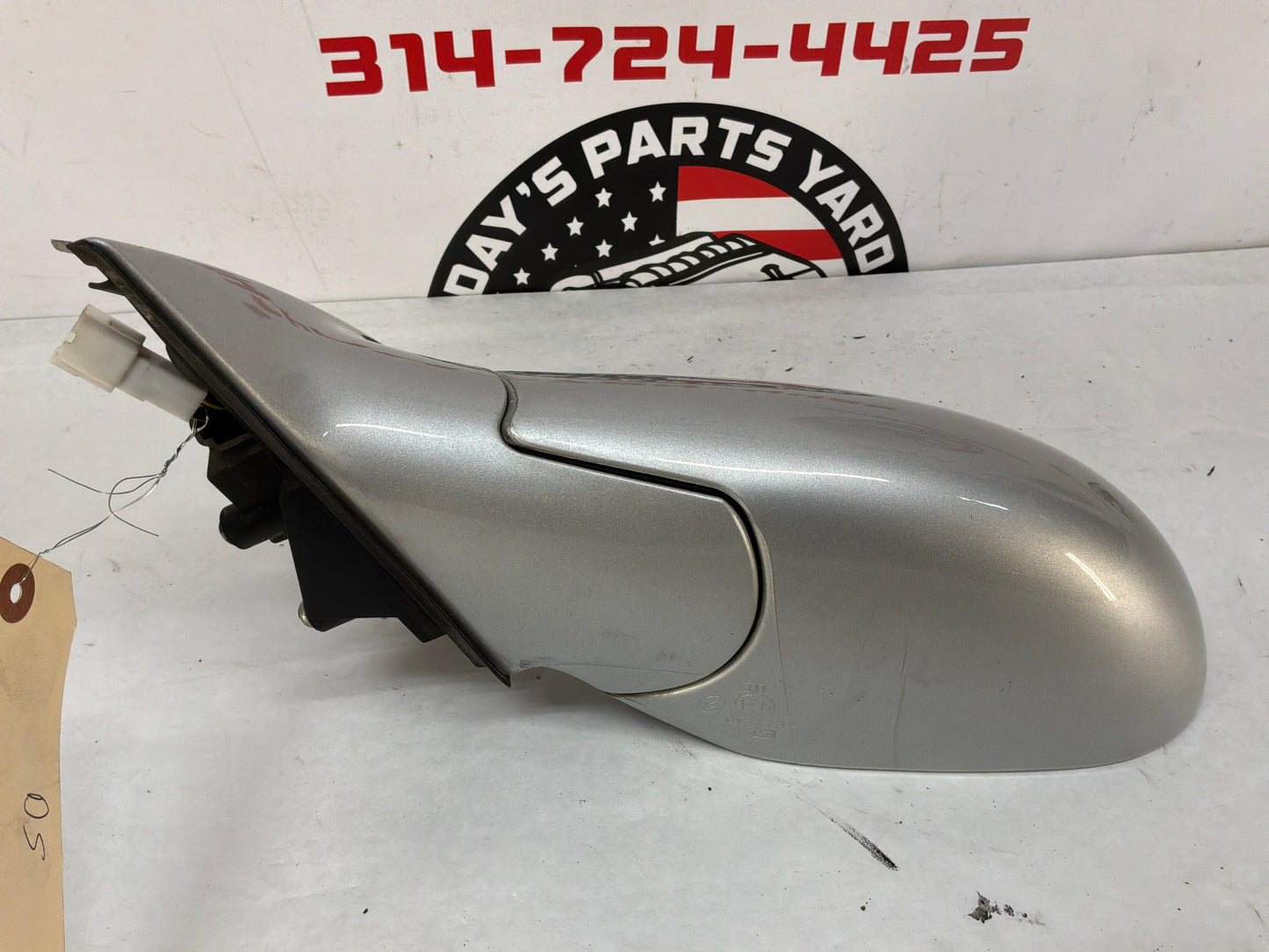 2005 Pontiac GTO LH Driver Exterior Side Mirror Silver OEM