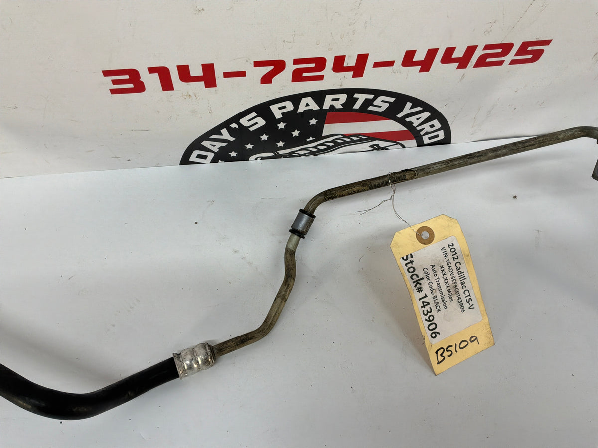 2012 Cadillac CTS-V Power Steering Line Pipe Tube OEM