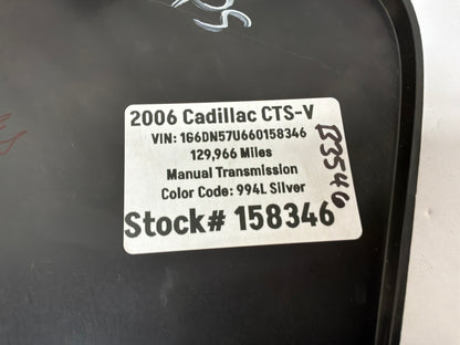 2006 Cadillac CTS-V RH Passenger Das End Cap Cover Panel OEM