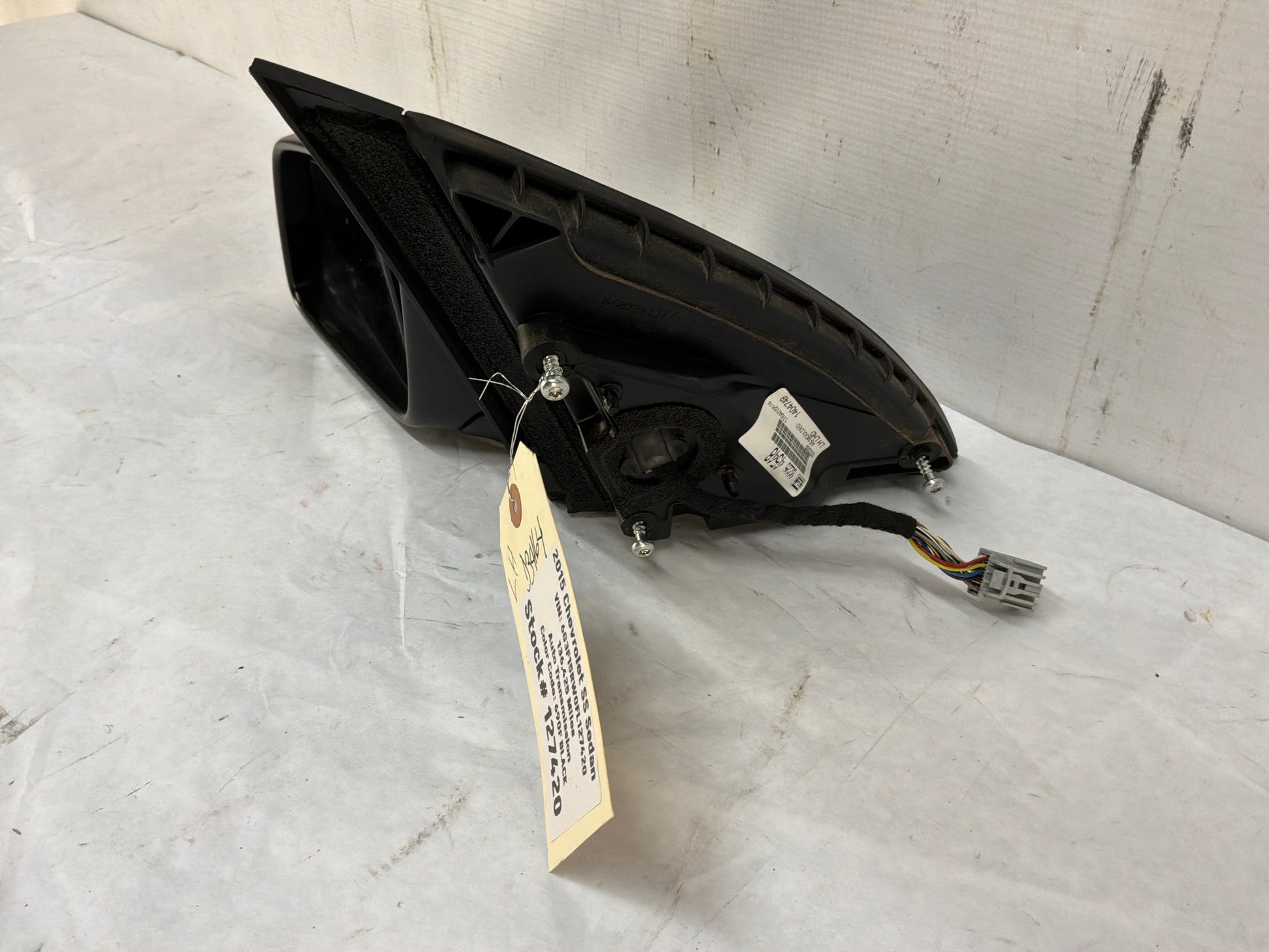 2017 Chevy SS Sedan LH Driver Exterior Side Mirror Black OEM - Day's Parts Yard