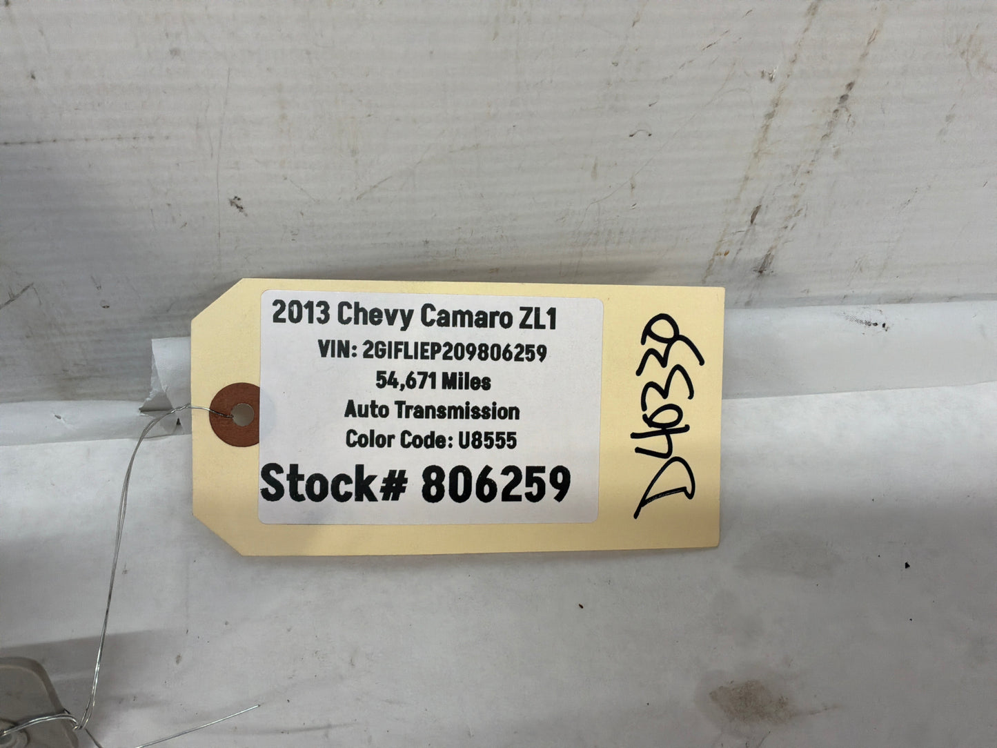 2013 Chevy Camaro ZL1 RH Passenger Reverse Back Up Light Lamp OEM