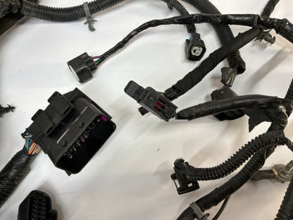 2013 Chevy Camaro ZL1 Engine Bay Head Lamp Light Firewall Wire Wiring Harness OEM