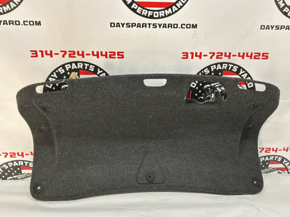 2009 Cadillac CTS-V Trunk Deck Lid Liner Carpet Felt OEM