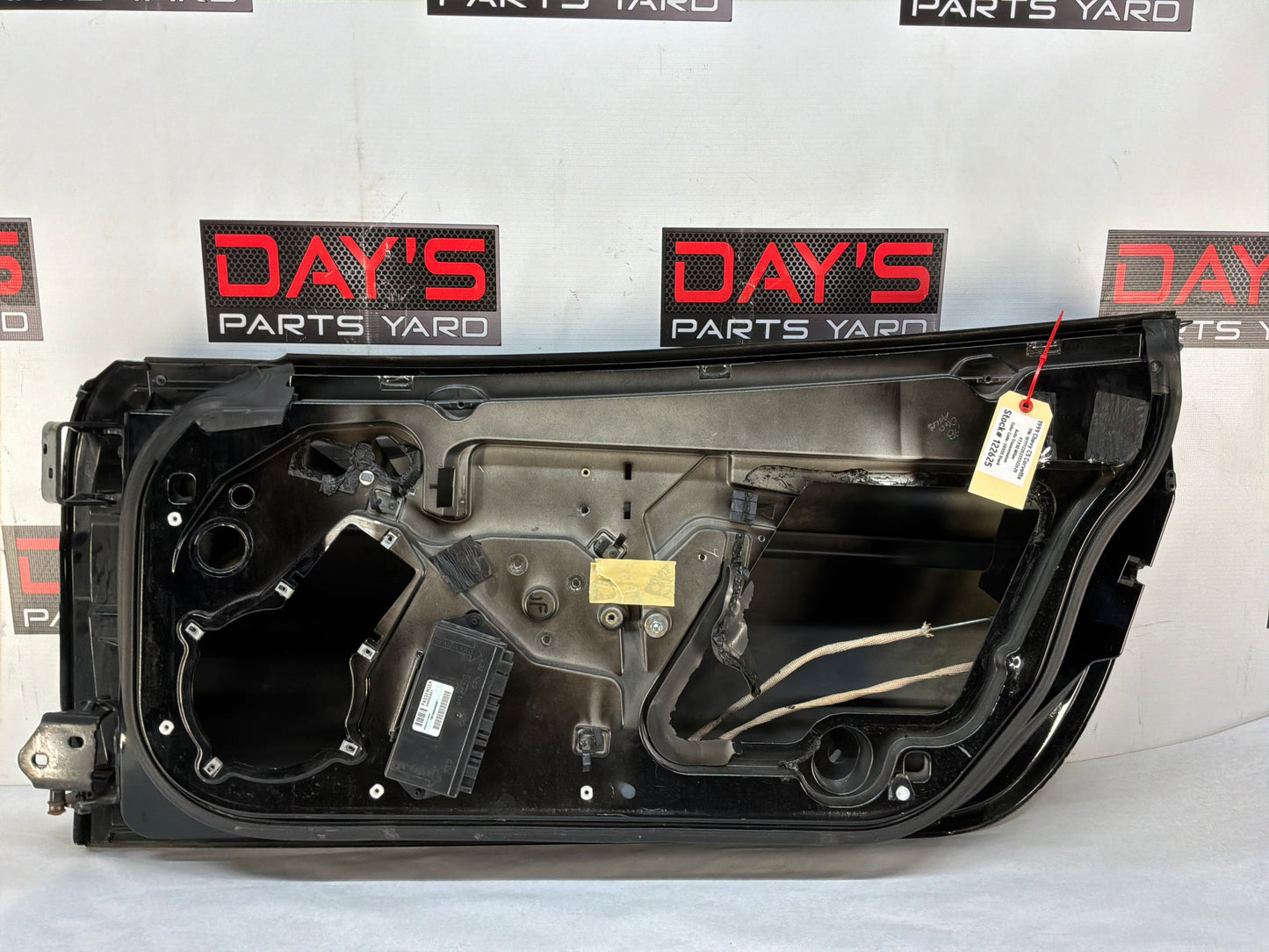 1999 Chevy C5 Corvette RH Passenger Front Exterior Outside Door Black OEM