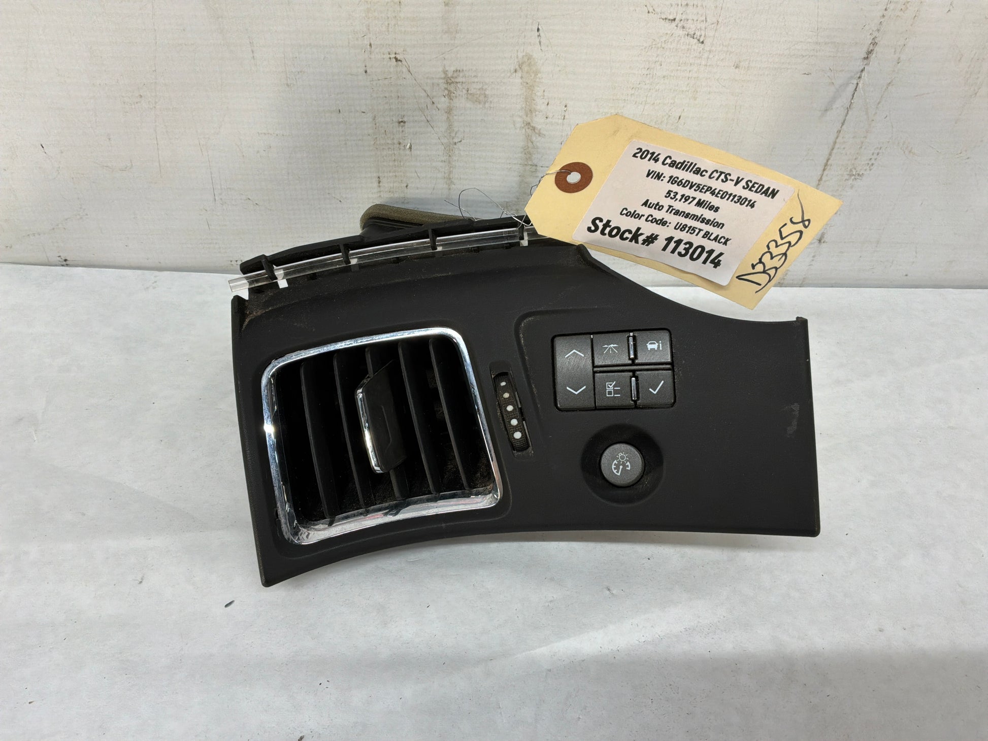Dash vent - Day's Parts Yard