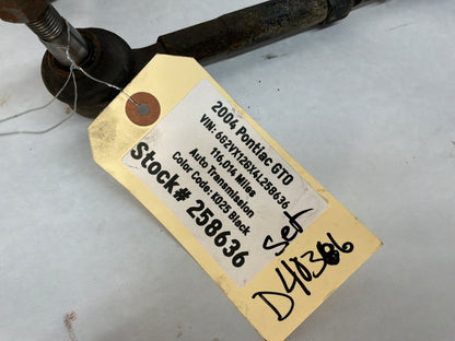 2004 Pontiac GTO RH & LH Adjustable Tie Rod Ends OEM