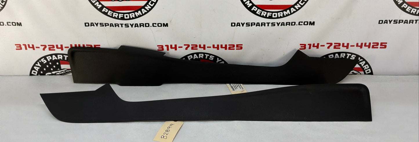 2015 Chevy Camaro SS 1LE RH & LH Center Console Side Extension Trims Panels OEM