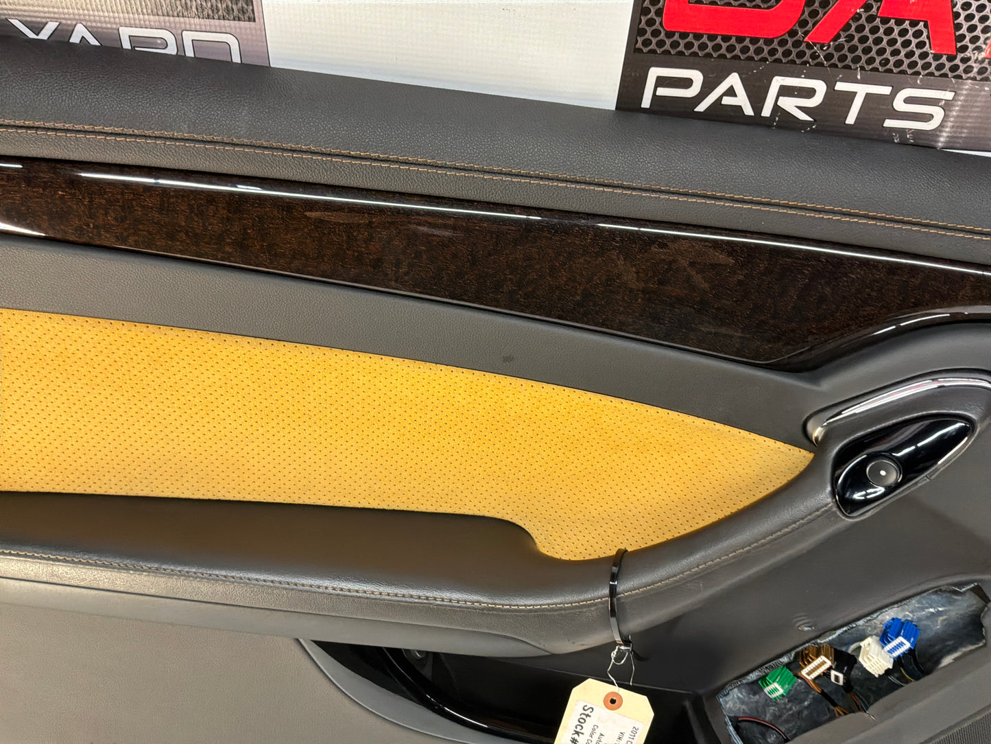 2011 Cadillac CTS-V Coupe LH Front Door Panel Saffron OEM