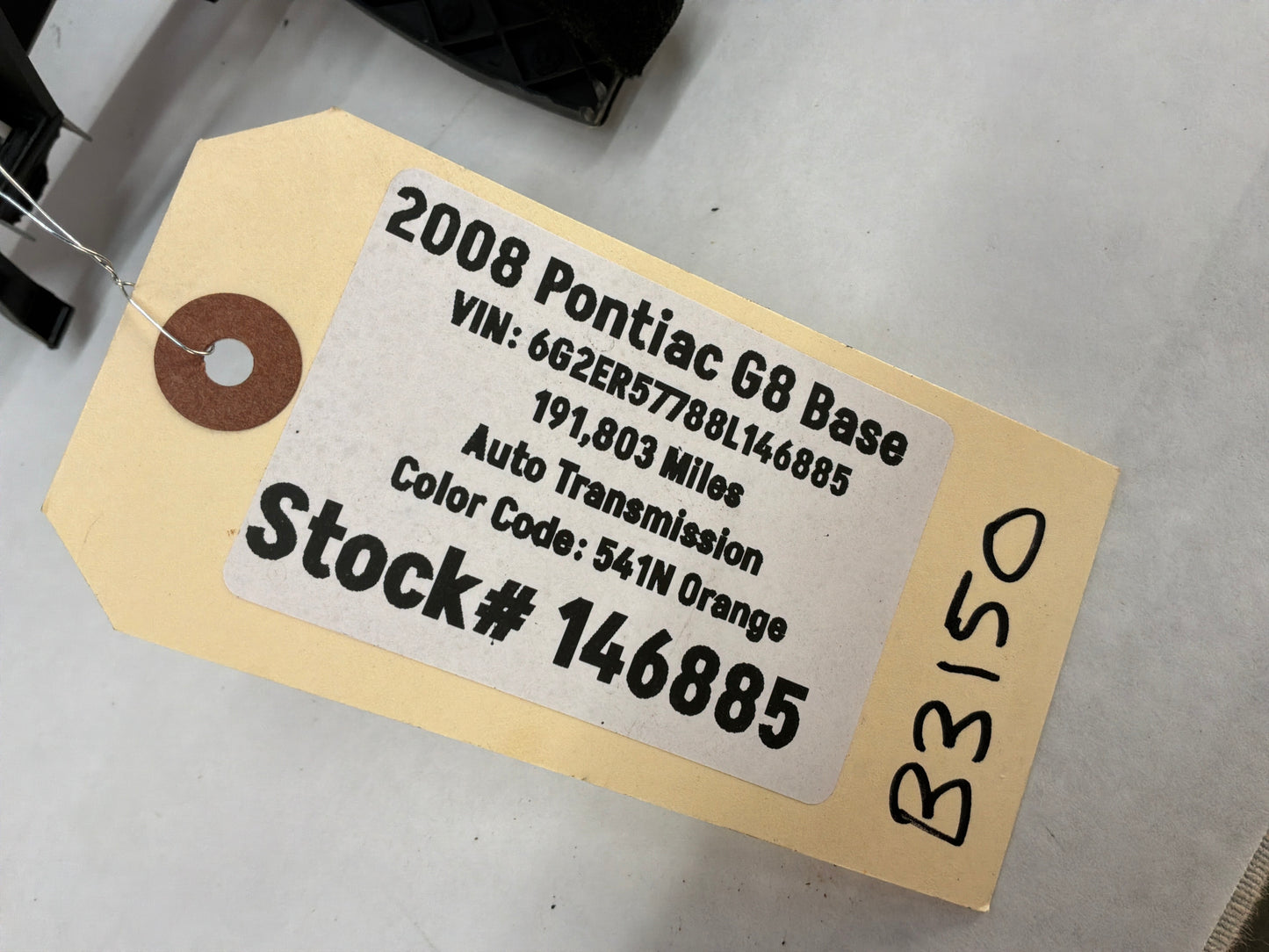 2008 Pontiac G8 Base Speedometer Gauge Cluster Bezel Trim Panel Plate OEM