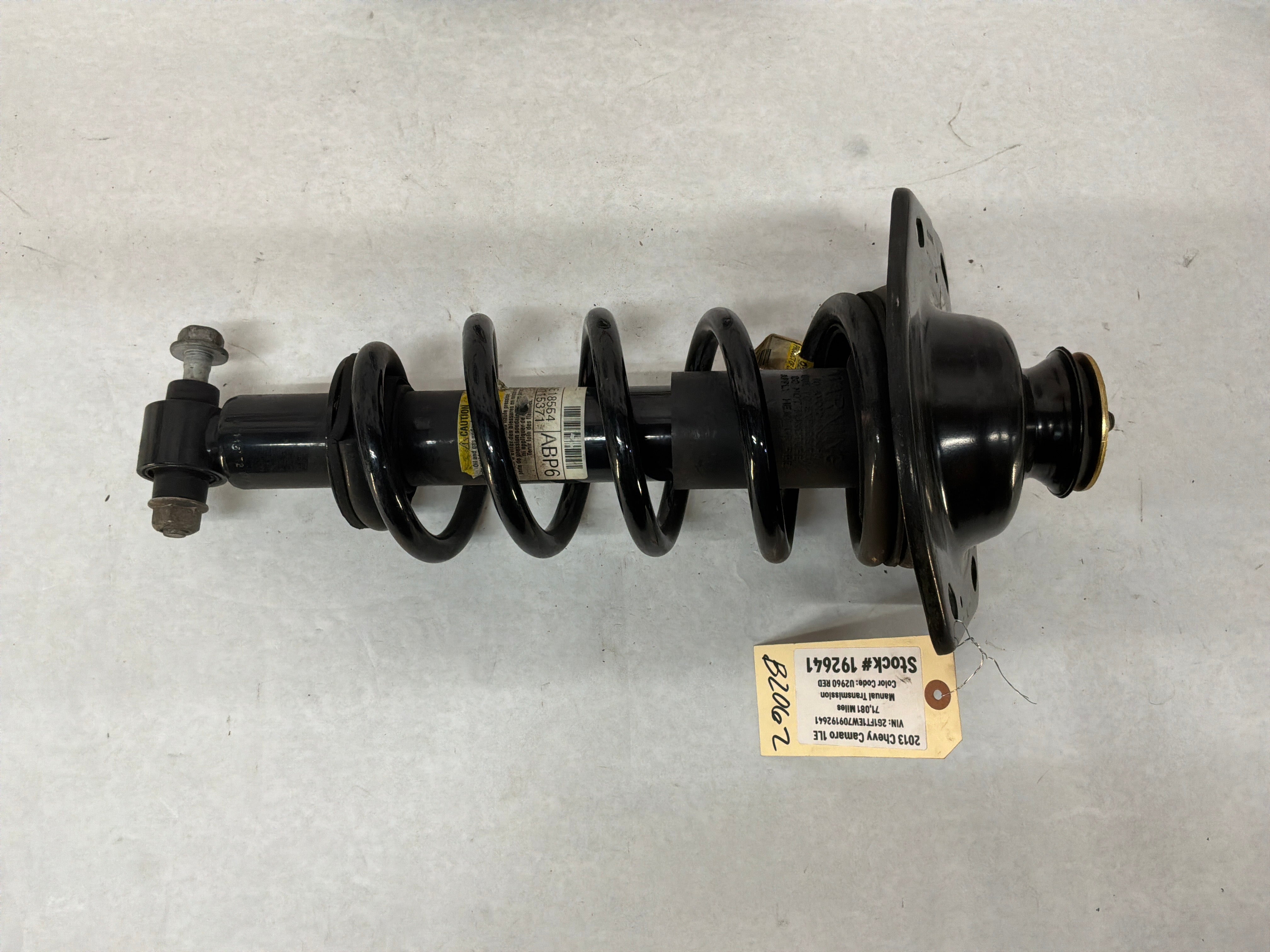 2013 Chevy Camaro 1LE LH Driver Rear Suspension Shock Strut Absorber O