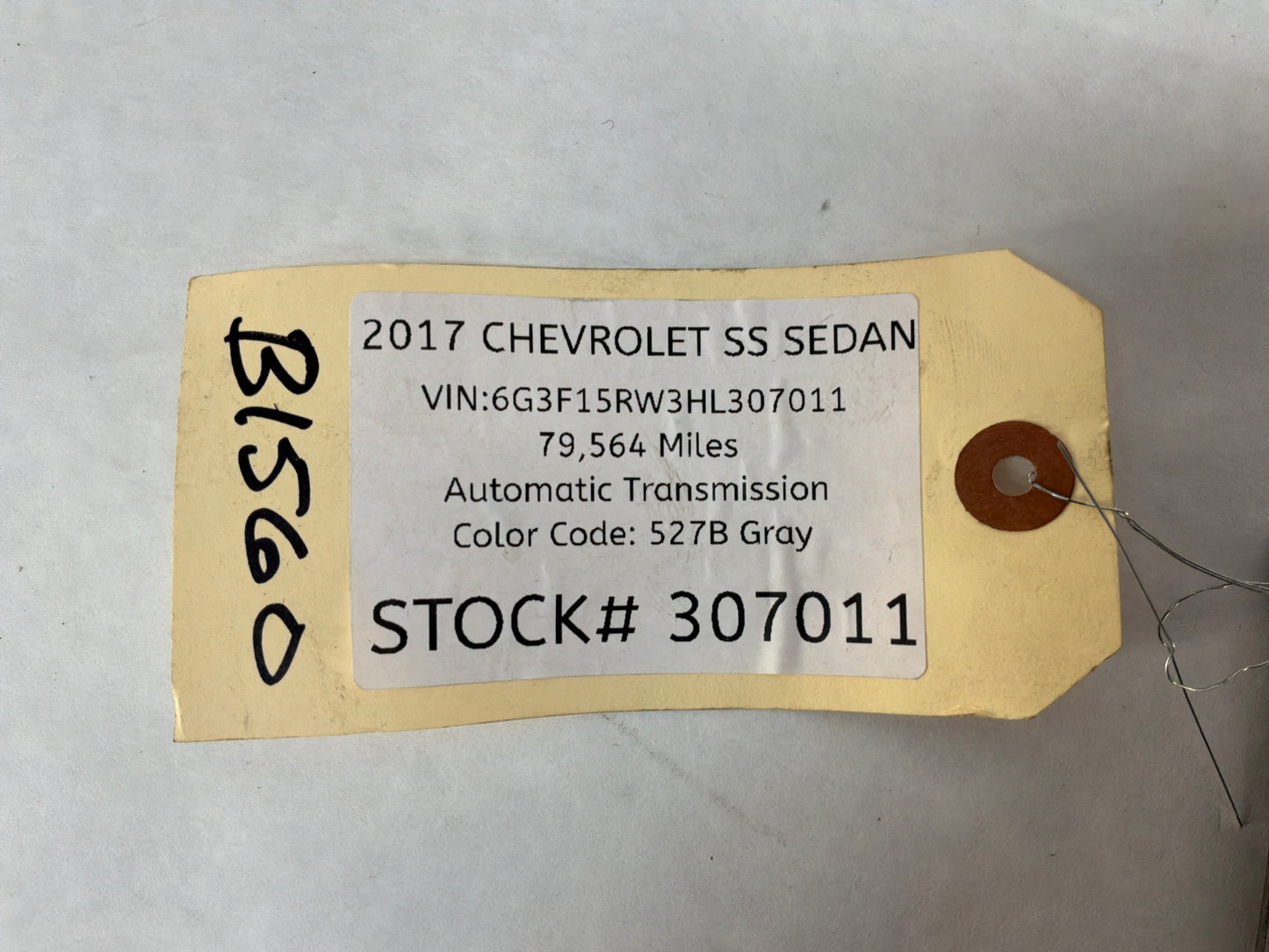 2017 Chevy SS Sedan Automatic Transmission Gear Selector Shifter Linkage Rod OEM