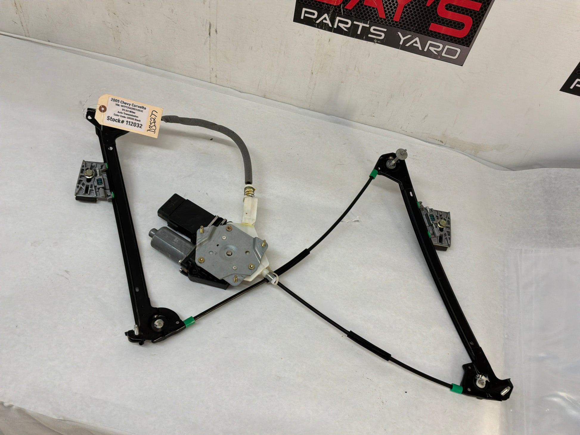 Lh window regulator - Day's Parts Yard