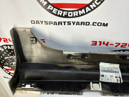 2014 Chevy SS Sedan LH Driver Rocker Molding Side Skirt Panel Silver  OEM