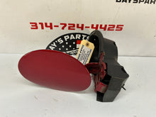 2002 Chevy C5 Corvette Complete Fuel Gas Door Lid Cover Assembly Red OEM
