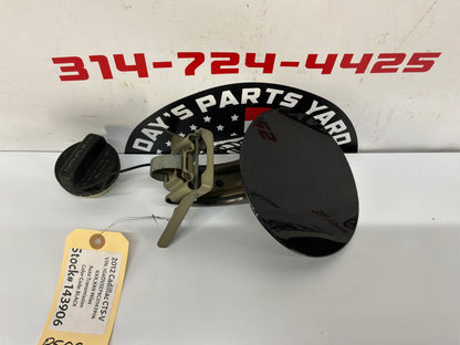 2012 Cadillac CTS-V Fuel Gas Tank Door Cover w/ Cap OEM Black