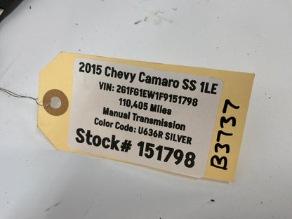 2015 Chevy Camaro SS 1LE Leather Dash Vent Trim Molding Panel Insert OEM