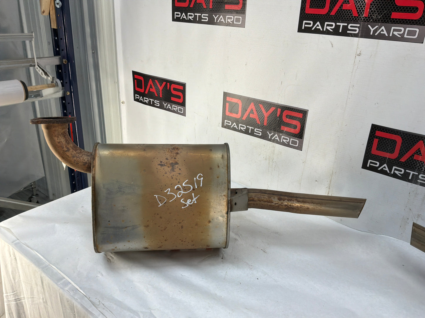 2013 Chevy Caprice PPV Factory OEM Exhaust Mufflers Set - Day's Parts Yard