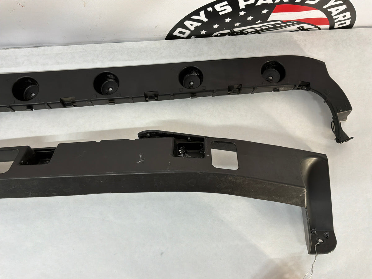 2016 Cadillac CTS-V Rear Bumper Brackets Guides Supports OEM