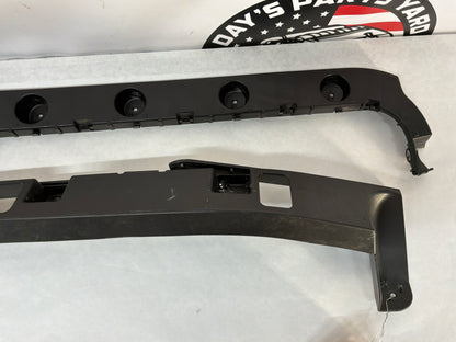 2016 Cadillac CTS-V Rear Bumper Brackets Guides Supports OEM