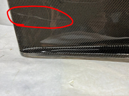 2011 Cadillac CTS-V Coupe Rear Bumper Carbon Fiber Valance Diffuser Aftermarket