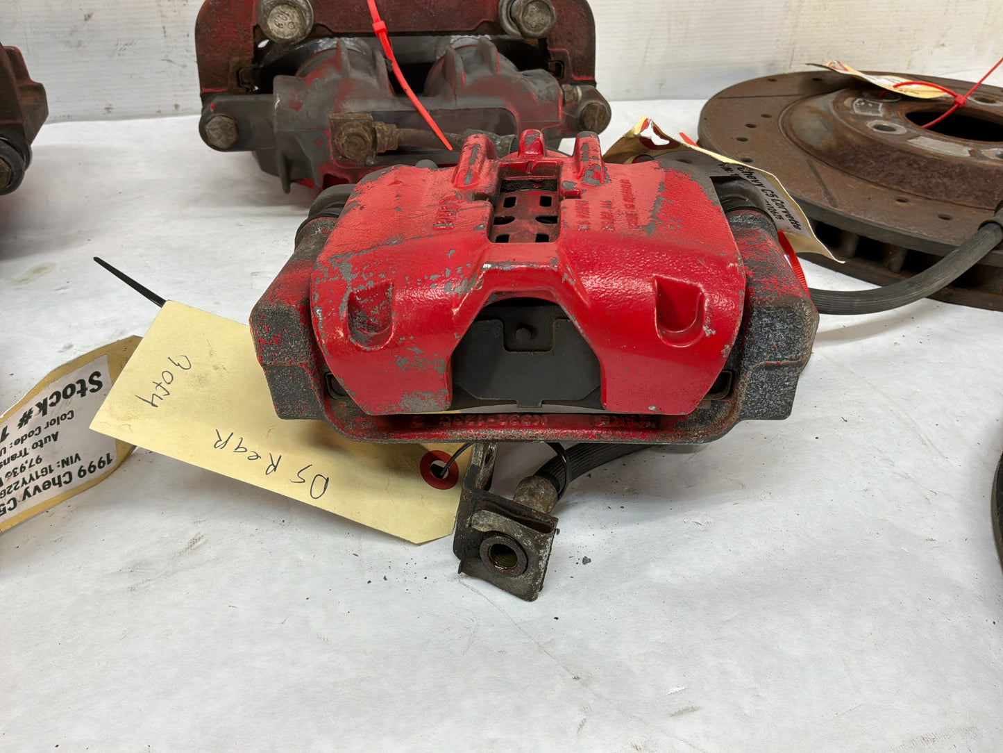 1999 Chevy C5 Corvette PBR Front and Rear Calipers w/ Rotors OEM