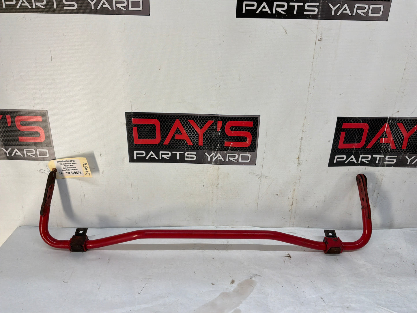 2008 Pontiac G8 GT Rear BMR Sway Bar