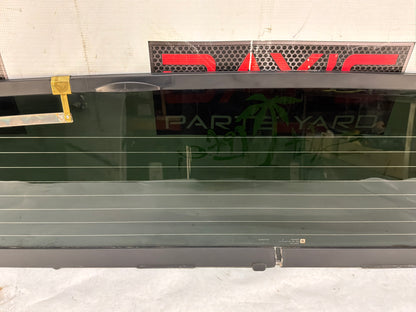 2012 Chevy Avalanche Rear Back Midgate Cargo Window Glass Panel OEM