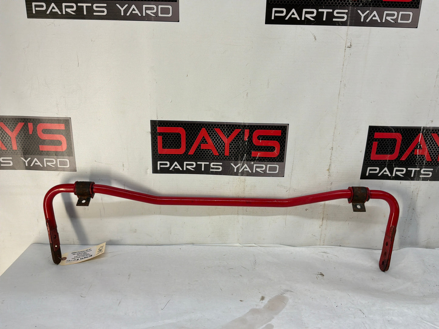 2008 Pontiac G8 GT Rear BMR Sway Bar
