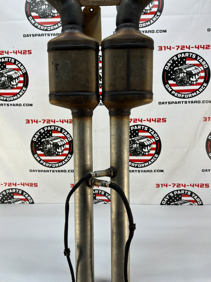 2002 Chevy C5 Corvette Factory OEM Exhaust Mid H Pipe w/ Catalytic Converters