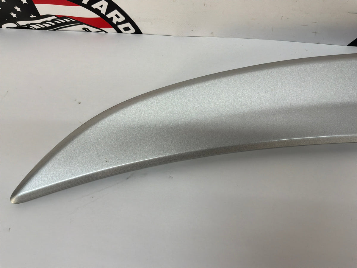 2014 Chevy SS Sedan Trunk Deck Lid Spoiler Wing Silver OEM