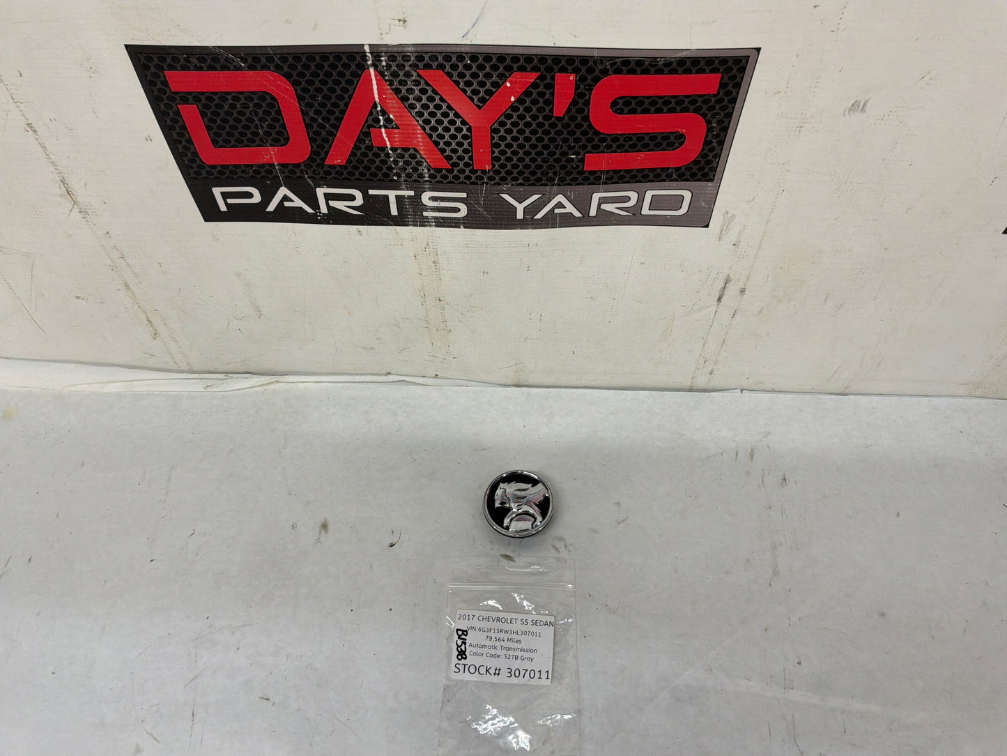 2017 Chevrolet SS Sedan Center Cap Holden OEM