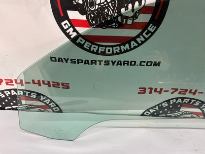 2013 Chevy Camaro ZL1 LH Driver Door Window Glass OEM
