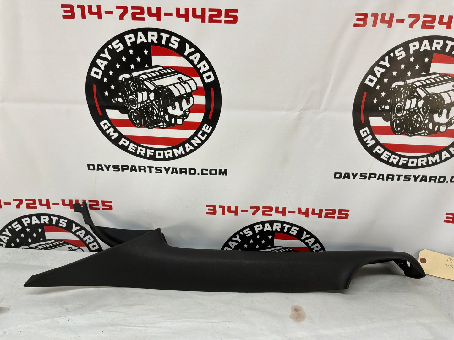 2002 Pontiac Trans Am WS6 RH & LH Interior Windshield A Pillar Trim Molding Ebony OEM