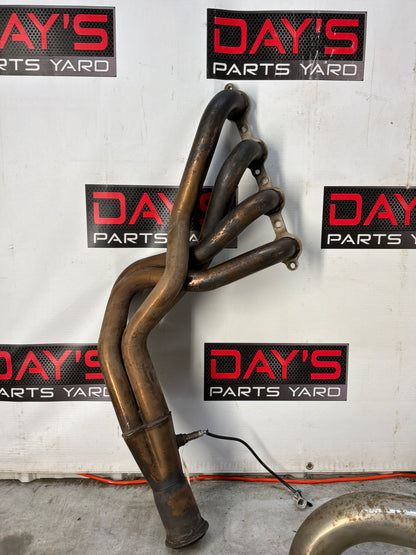 2008-09 Pontiac G8 GT American Racing Long Tube Exhaust Headers w/ Catted X Pipe