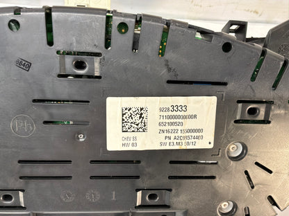 2017 Chevy SS Sedan Gauge Cluster Speedometer Instrument Panel OEM