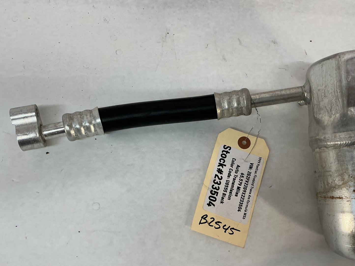 1999 Pontiac Firebird Trans Am Formula WS6 A/C Air Conditioning Hose Pipe Line Dryer OEM