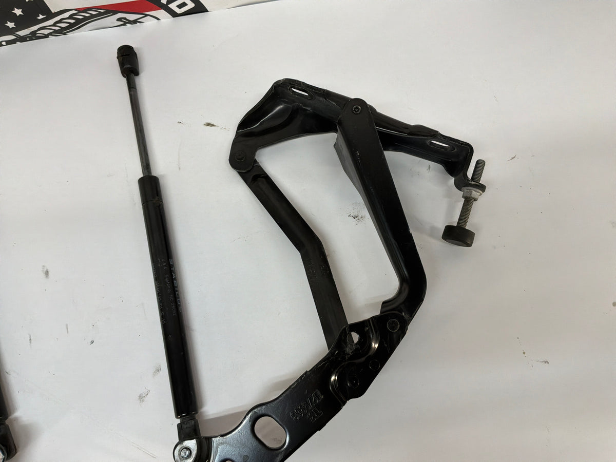 2002 Chevy C5 Corvette Corvette RH & LH Hood Hinges w/ Hood Struts OEM