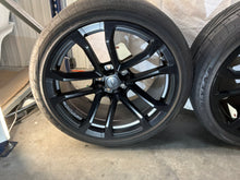 2014 Chevy Camaro ZL1 Factory OEM Wheels Rims and Goodyear Eagle F1 Tires 20X10 20X11
